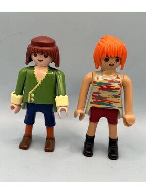 Vintage Playmobil  Figures Lot of 2 People